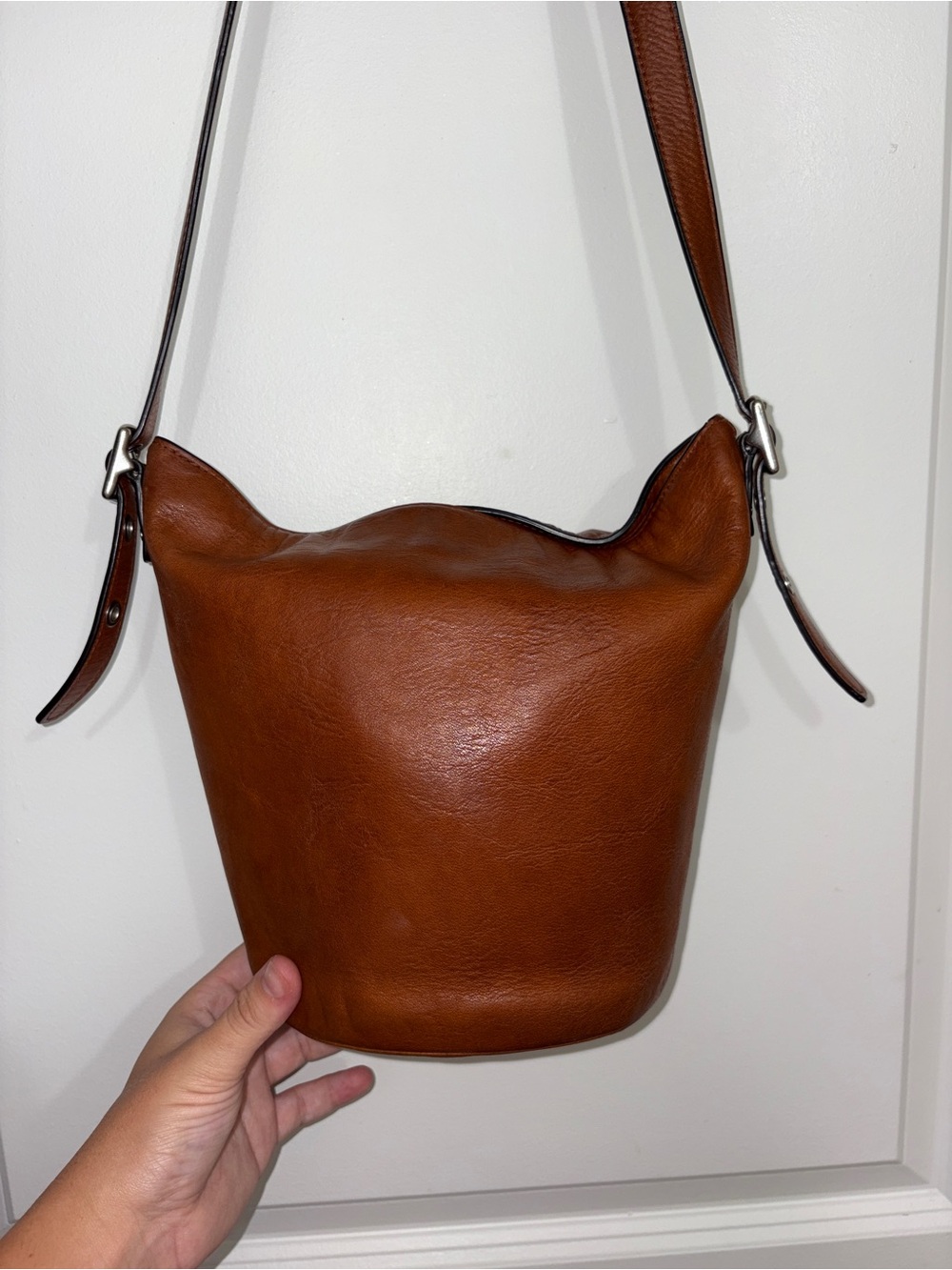 Vintage Coach Bleecker Leather Mini Duffle 14 - Picture 4 of 8
